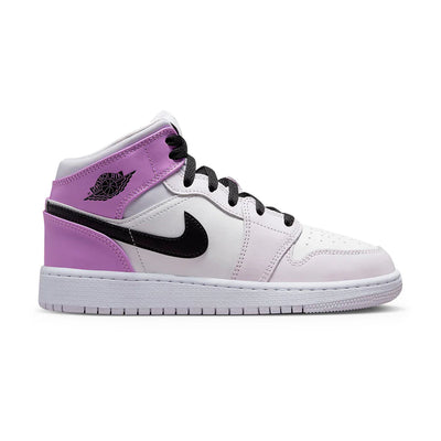 Air Jordan 1 Mid GS 'Barely Grape'